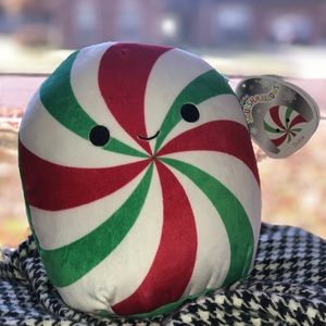 Christmas Squishmallow Dulce Peppermint